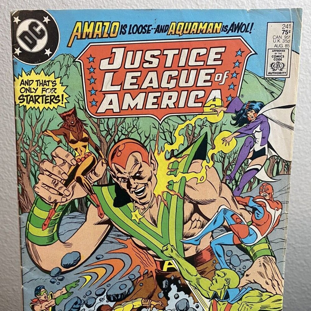 DC Justice League of America #241, 1985 Vtg